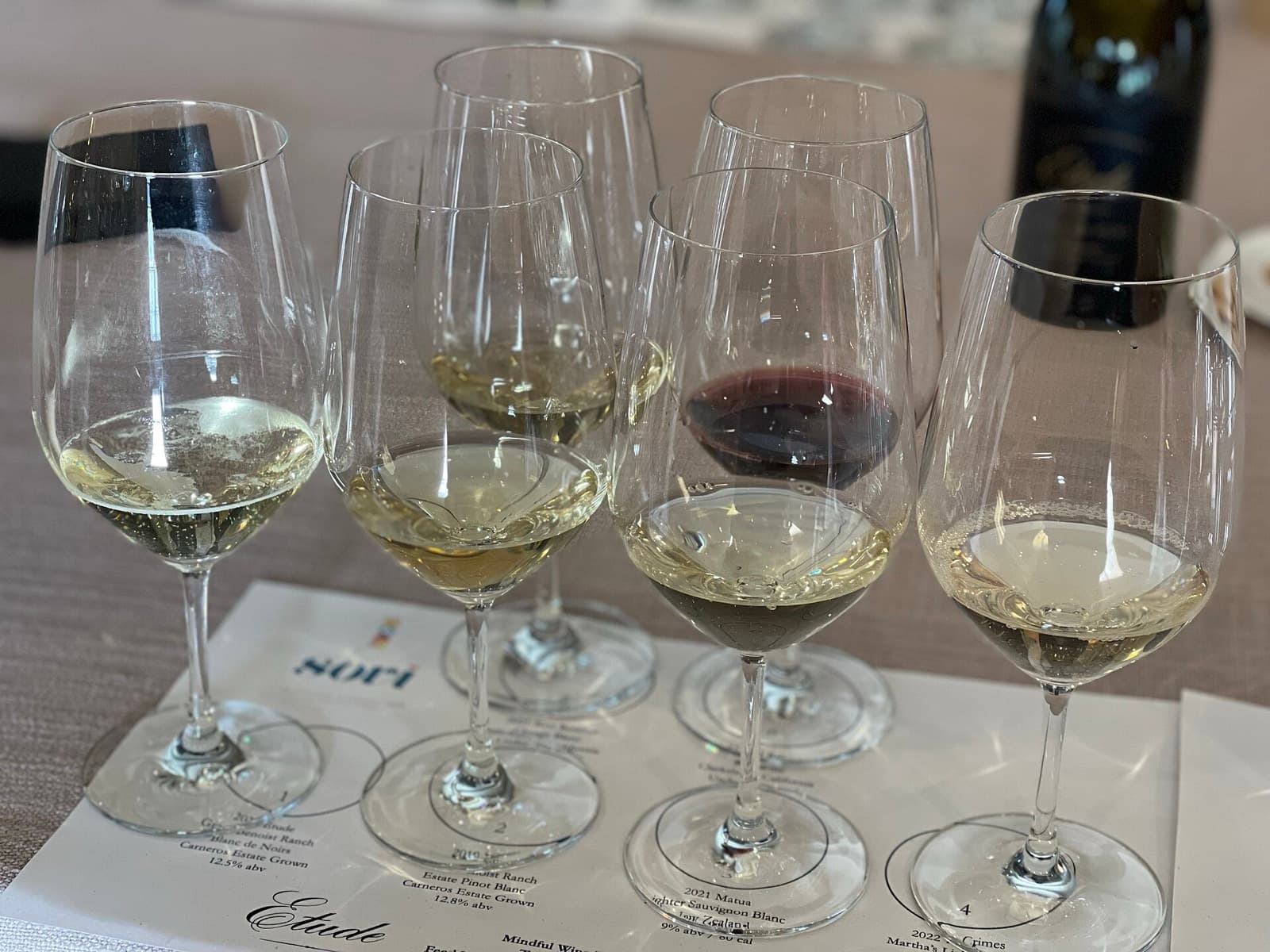 Winery (sample): 2-for-1 tasting